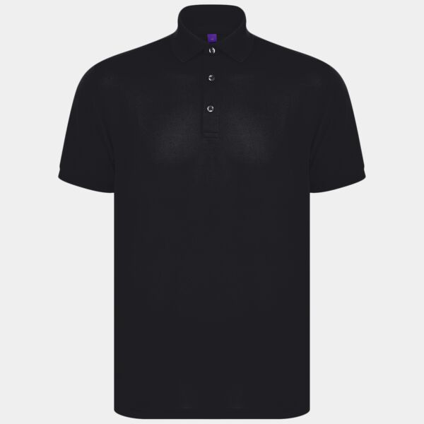 Henbury Recycled Polyester Piqué Polo Shirt Thumbnail