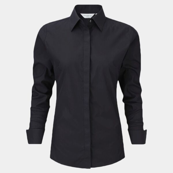 Russell Athletic Collection Ladies Ultimate Stretch Shirt Thumbnail