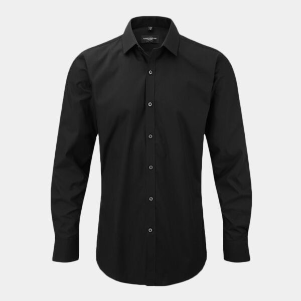 Russell Athletic Collection Long Sleeve Ultimate Stretch Shirt Thumbnail