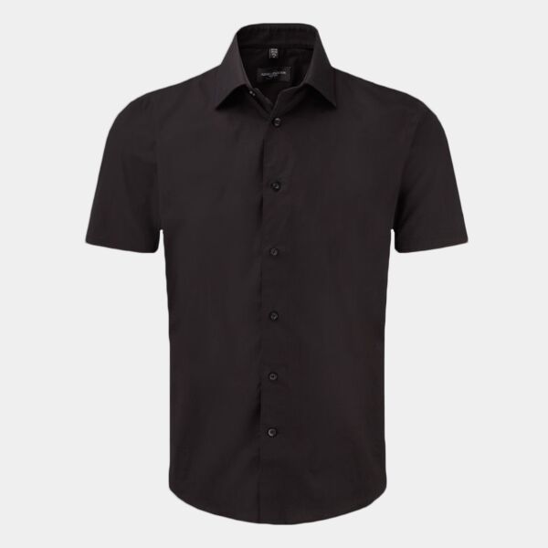 Russell Athletic Collection Short Sleeve Easy Care Fitted Shirt Thumbnail