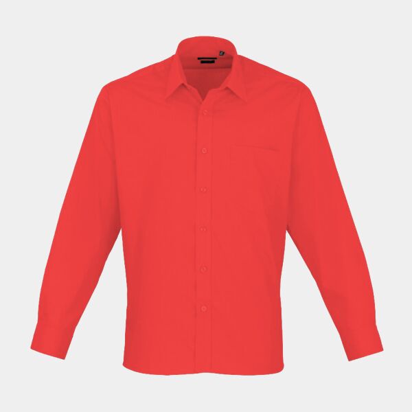 Premier Long Sleeve Poplin Shirt Thumbnail
