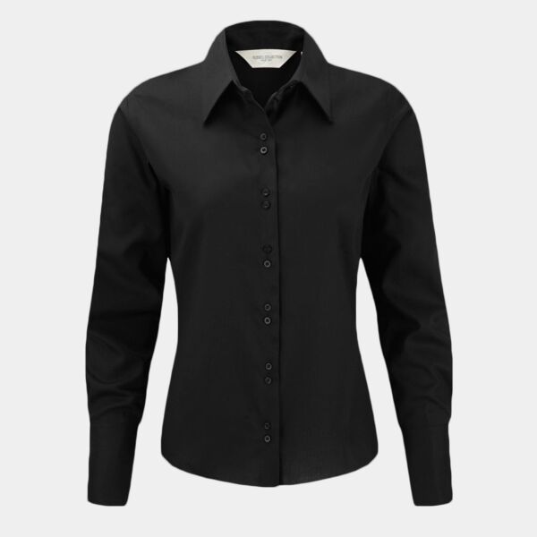 Russell Athletic Collection Ladies Long Sleeve Ultimate Non-Iron Shirt Thumbnail