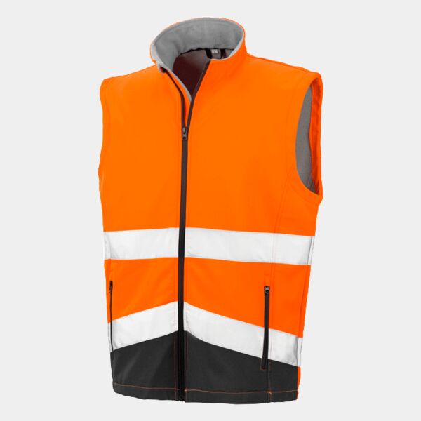 Result Safe-Guard Printable Safety Soft Shell Gilet Thumbnail