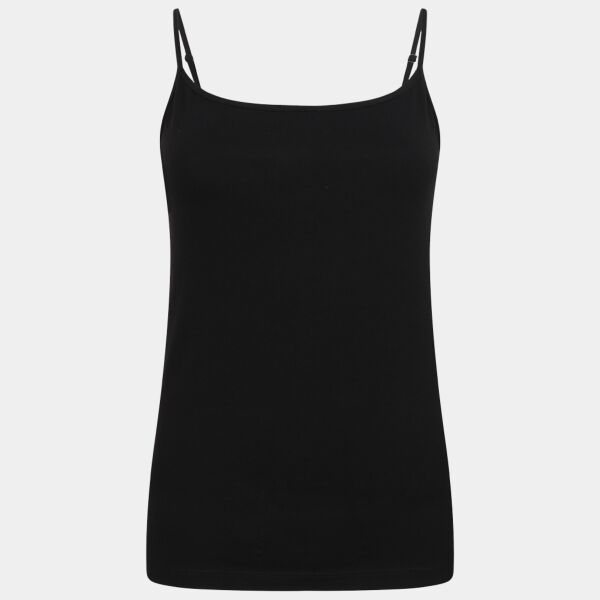 Women's feel-good stretch spaghetti vest Thumbnail