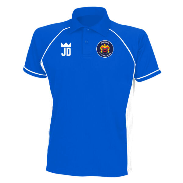 Training Football Team Kids Performance Polo Shirt Thumbnail