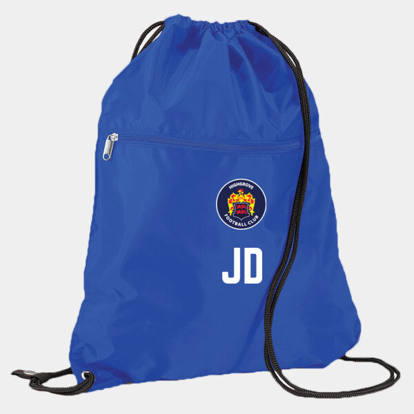 Training  - Football team drawstring Bag Thumbnail