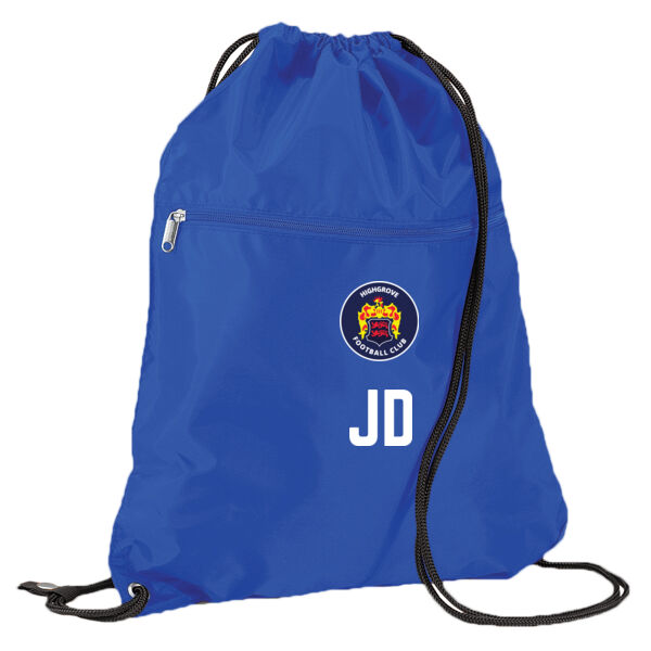 Training  - Football team drawstring Bag Thumbnail