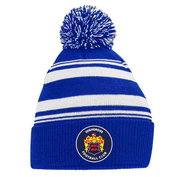 Team Striped Beanie Thumbnail