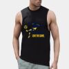 High neck slash armhole vest Thumbnail
